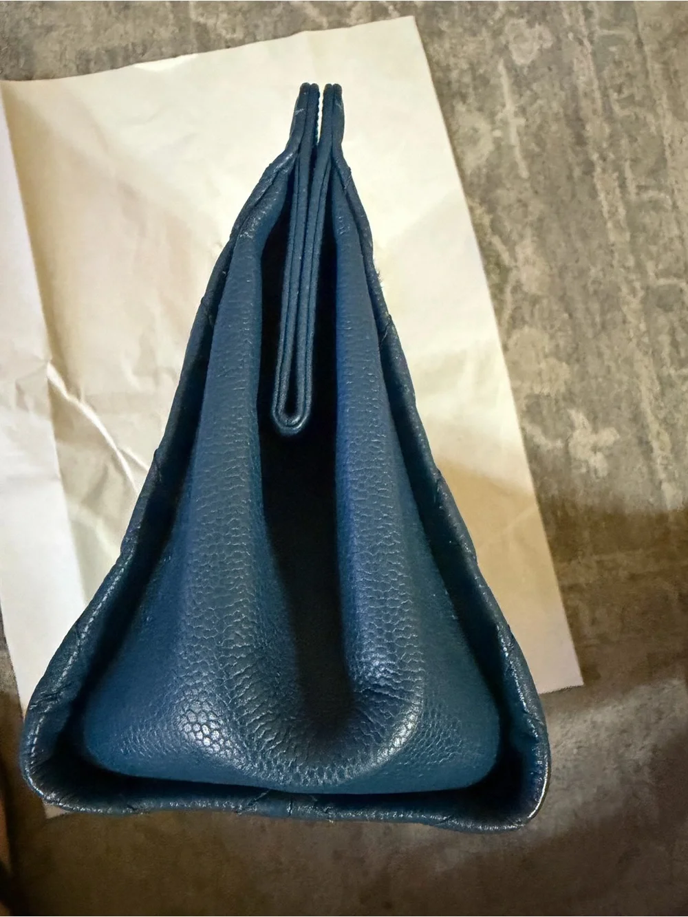 CHANEL Quilted Shoulder Bag in Teal